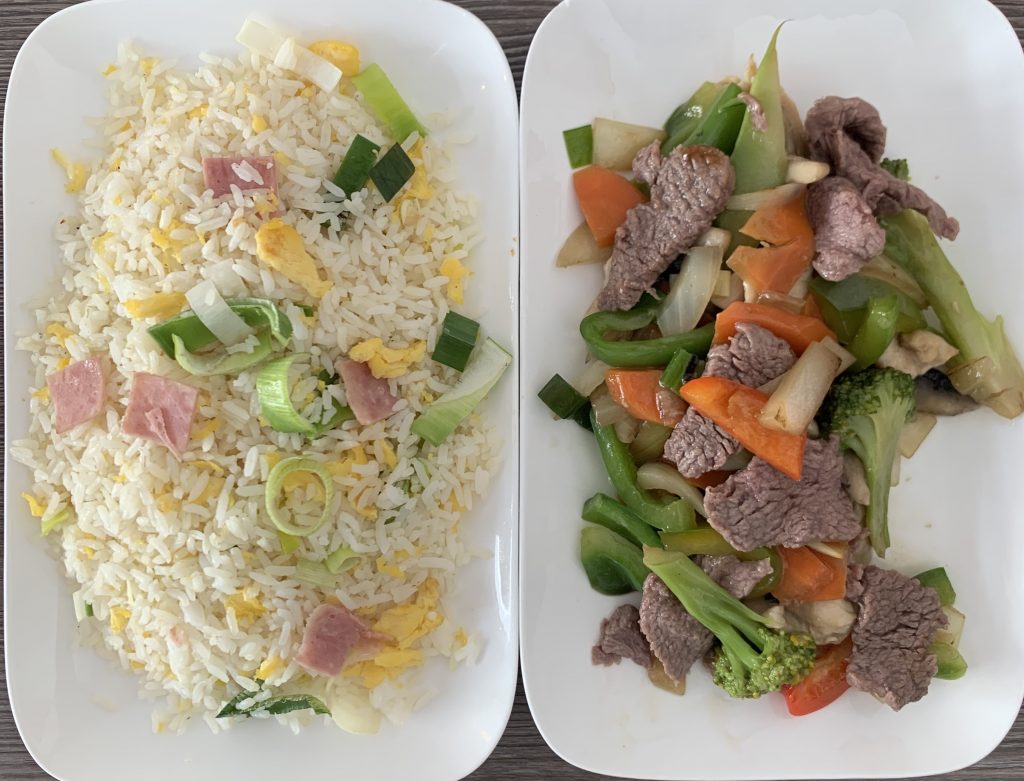 43. Nasi Goreng met ossenhaas en groente - Chinees Restaurant Chi